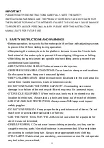 Preview for 3 page of Neilsen CT1562 Original Instructions Manual