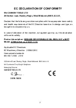 Preview for 2 page of Neilsen CT1913 Manual