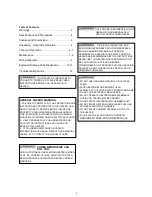 Preview for 3 page of Neilsen CT2142 Instruction & Assembly Manual