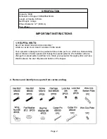 Предварительный просмотр 3 страницы Neilsen CT2207 User Manual