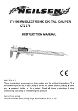 Preview for 1 page of Neilsen CT2378 Instruction Manual