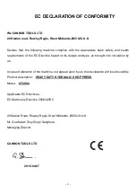 Preview for 2 page of Neilsen CT2594 Instructions & Assembly