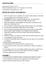 Preview for 4 page of Neilsen CT2597 Original Instructions Manual