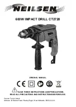 Предварительный просмотр 1 страницы Neilsen CT2728 Original Manual