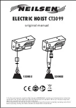 Neilsen CT3099 Original Manual preview