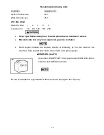 Preview for 14 page of Neilsen CT3795 User Manual