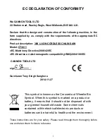 Предварительный просмотр 2 страницы Neilsen CT3811 Instruction Manual