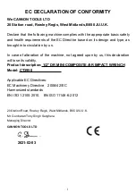 Preview for 3 page of Neilsen CT3950 Original Instructions Manual