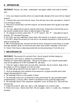 Preview for 8 page of Neilsen CT3950 Original Instructions Manual