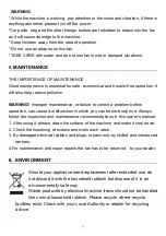 Preview for 9 page of Neilsen CT4000 Original Instruction