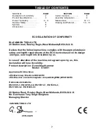 Preview for 2 page of Neilsen CT4001 Instruction Manual