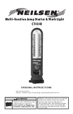 Предварительный просмотр 1 страницы Neilsen CT4840 Original Instructions Manual