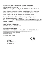 Preview for 2 page of Neilsen CT4840 Original Instructions Manual