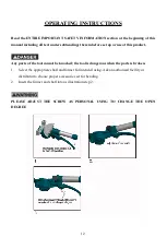 Предварительный просмотр 12 страницы Neilsen CT4951 Instruction Manual