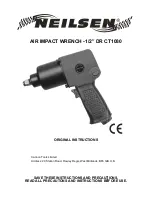 Neilsen DR CT1080 Original Instructions Manual preview