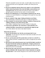 Preview for 8 page of Neilsen M0L-AJ-300B Instruction Manual