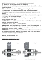 Preview for 2 page of Neilsen OPEL VAUXHALL CT2909 Instruction Manual