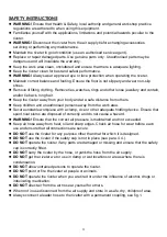 Предварительный просмотр 3 страницы Neilsen RD-F2014 Original Instructions Manual