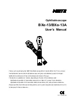 Neitz BXa-13 User Manual предпросмотр