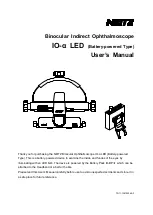 Neitz IO-A LED User Manual предпросмотр