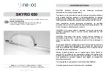 nekos SKYRO 650 Instruction Manual preview