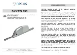 nekos SKYRO 850 Instruction Manual предпросмотр