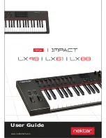 Nektar Impact LX49 User Manual preview