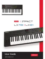 Nektar Impact LX49 User Manual preview