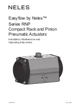 Предварительный просмотр 1 страницы Neles Easyflow RNP Series Installation Maintenance And Operating Instructions