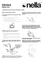 Предварительный просмотр 3 страницы nella DRAVA NBKD-30A Installation Instructions Manual