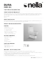 Preview for 1 page of nella DURA NBKD-50A Installation Instructions Manual