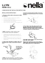 Preview for 3 page of nella LLYN NBMU-2512 Installation Instructions Manual