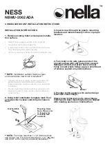 Preview for 3 page of nella NESS NBMU-2062 Installation Instructions Manual