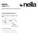 Preview for 6 page of nella RENI NBMU-7312 Installation Instructions Manual