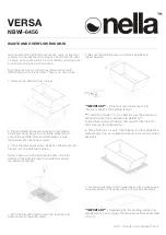 Preview for 4 page of nella VERSA NBWI-6456 Installation Instruction