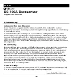 Preview for 28 page of Nellcor OxiMax DS-100A Durasensor Directions For Use Manual