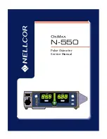 Nellcor OxiMax N-550 Service Manual preview