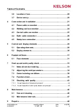 Preview for 4 page of Nelson ALPHA 850 Operating Manual