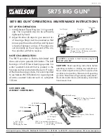 Preview for 1 page of Nelson BIG BUN SR75 Operation & Maintenance Instructions Manual