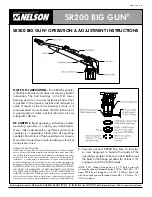 Preview for 15 page of Nelson BIG BUN SR75 Operation & Maintenance Instructions Manual