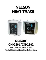 Предварительный просмотр 1 страницы Nelson CM-2201 Installation And Operating Instructions Manual