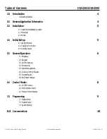 Preview for 2 page of Nelson CM-2201 Installation And Operating Instructions Manual