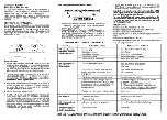 Preview for 2 page of Nelson MPES69BWP Quick Start Manual