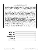 Preview for 2 page of Nelson NCD+ 3200 Operation Manual