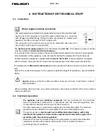 Предварительный просмотр 9 страницы Nelson NWC 611 Manual