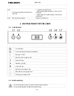 Предварительный просмотр 17 страницы Nelson NWC 611 Manual