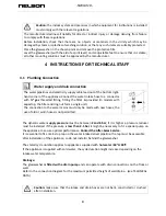 Предварительный просмотр 8 страницы Nelson NWG410 Manual