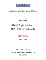 Nelson R290 Series Installation And Operation Manual preview