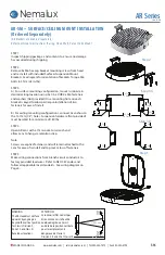 Preview for 3 page of Nemalux AR Series Installation Manual