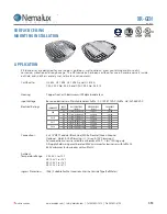 Предварительный просмотр 1 страницы Nemalux XR-GEN Series Installation & Mounting Manual